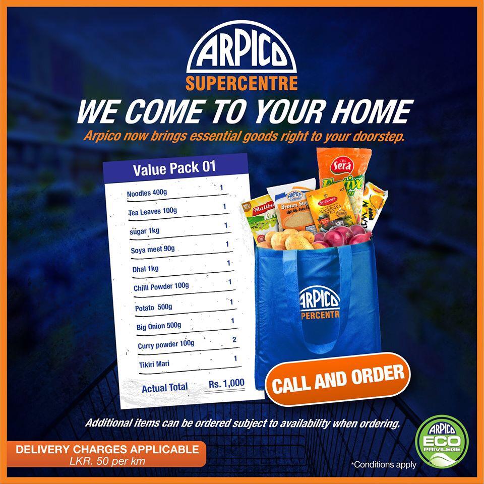 Arpico Super Center (Selected Outlets)