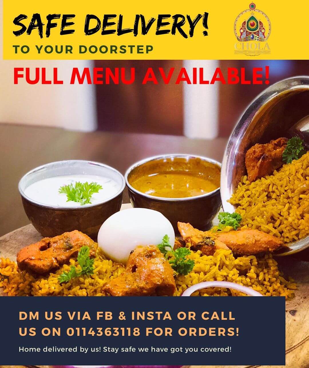 CHOLA Indian Restaurant