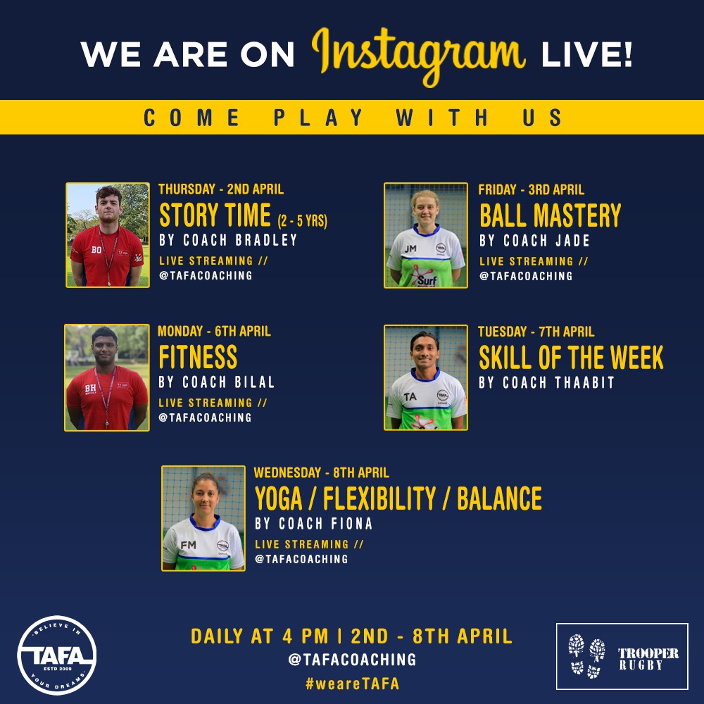 Tafa Coaching | Instagram Live Coaching